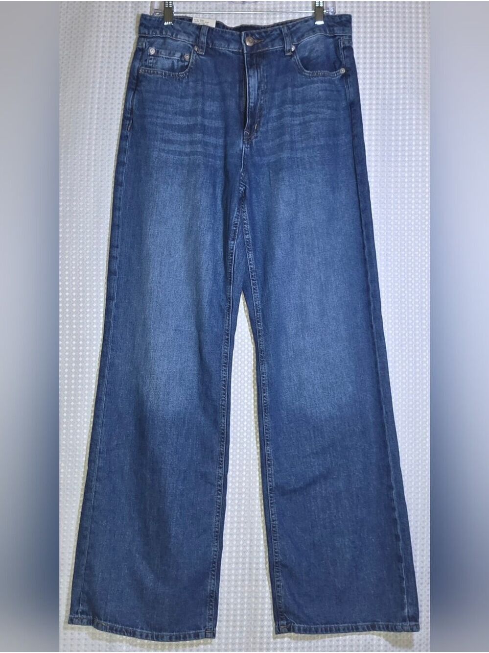 Aeropostale High Rise Wide Leg Jeans NWT Size 10 Dark Wash Vintage-Inspired - Picture 7 of 13